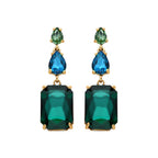 Pendientes acabados en oro amarillo 18k