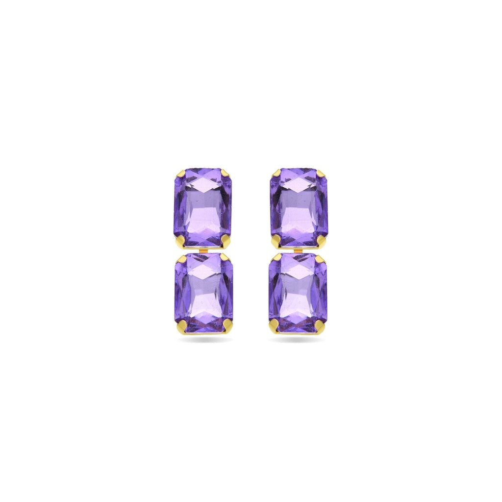 Pendientes acabados en oro amarillo 18k