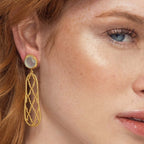 Pendientes Alhambra Cristal