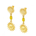Pendientes Amsha de Jade Amarillo