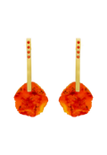 Pendientes Bindu Naranja