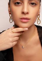 Aros Mercury Aguamarina