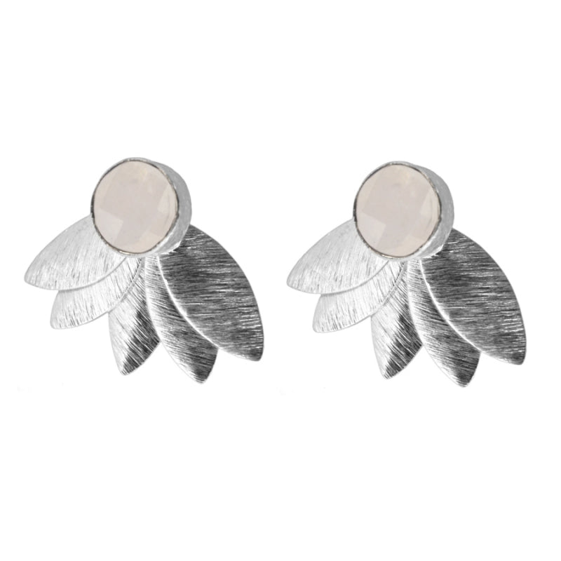 Pendientes 'Charlotte' de Piedra de Luna