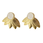 Pendientes 'Charlotte' de Piedra de Luna
