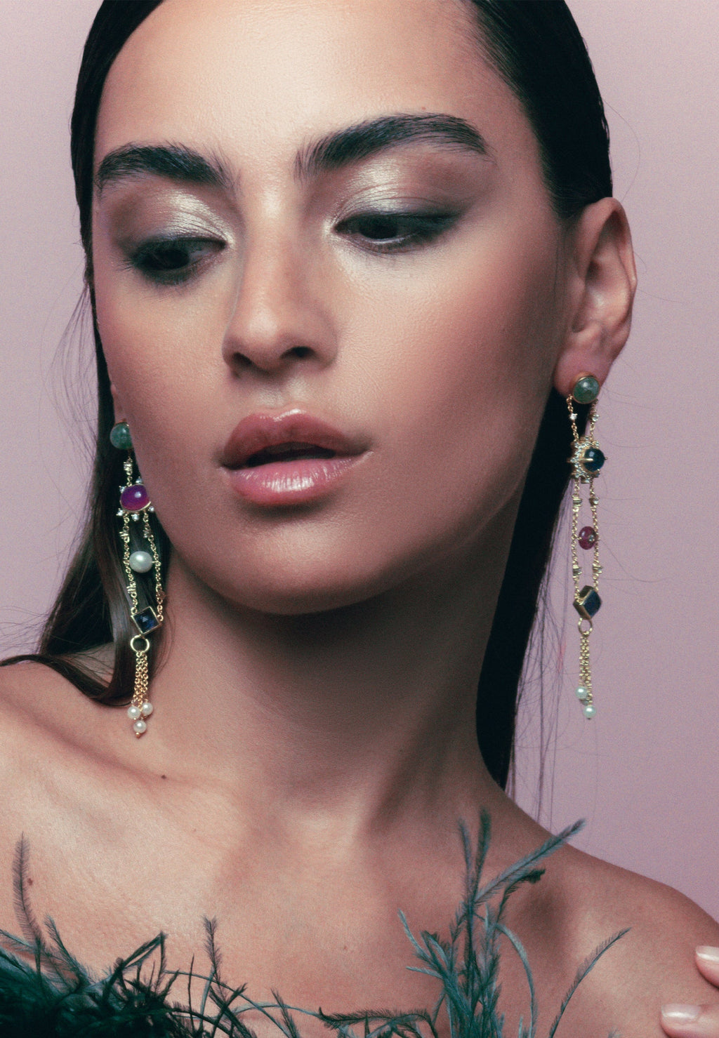 Pendientes Galatea Multicolor