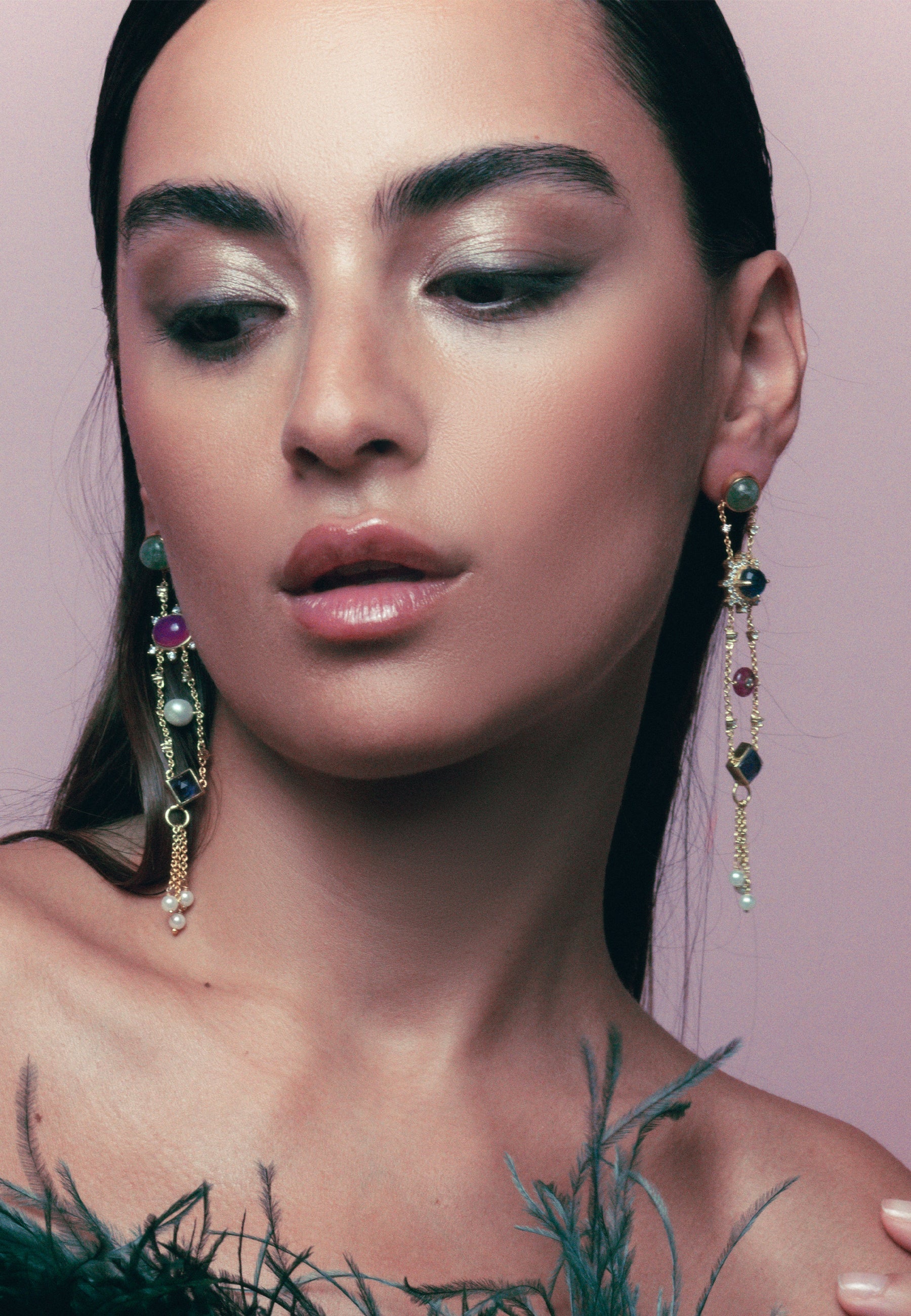 Pendientes Galatea Multicolor