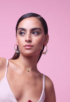 Pendientes Elara Aguamarina