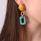 Pendientes dorados para mujer BASIL STUDIO
