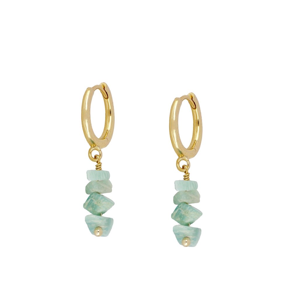 Pendientes 'Eloise' de Amazonita