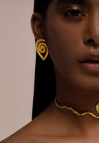 Pendientes Spiral Dorados