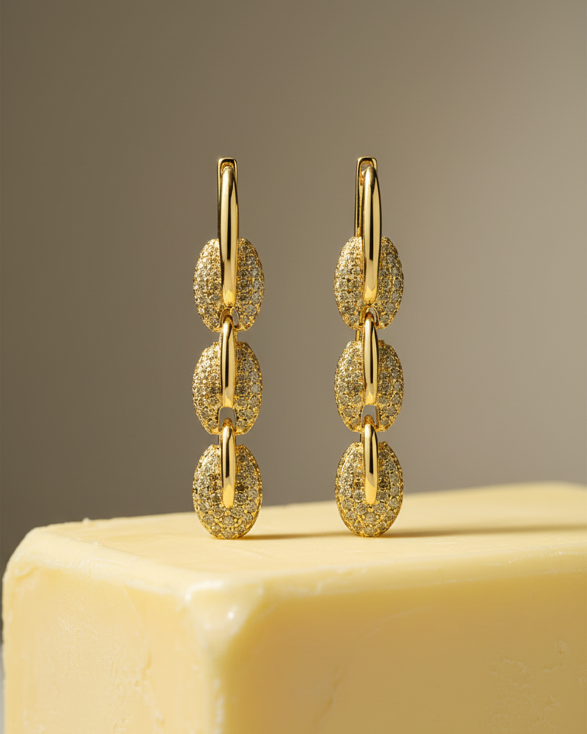 PENDIENTES CORALINA VERDE