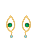 Pendientes Intuition Verde