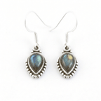Pendientes Ishtar de Labradorita y Plata de Ley 925
