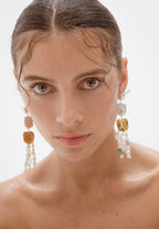 Pendientes Juno Perlas