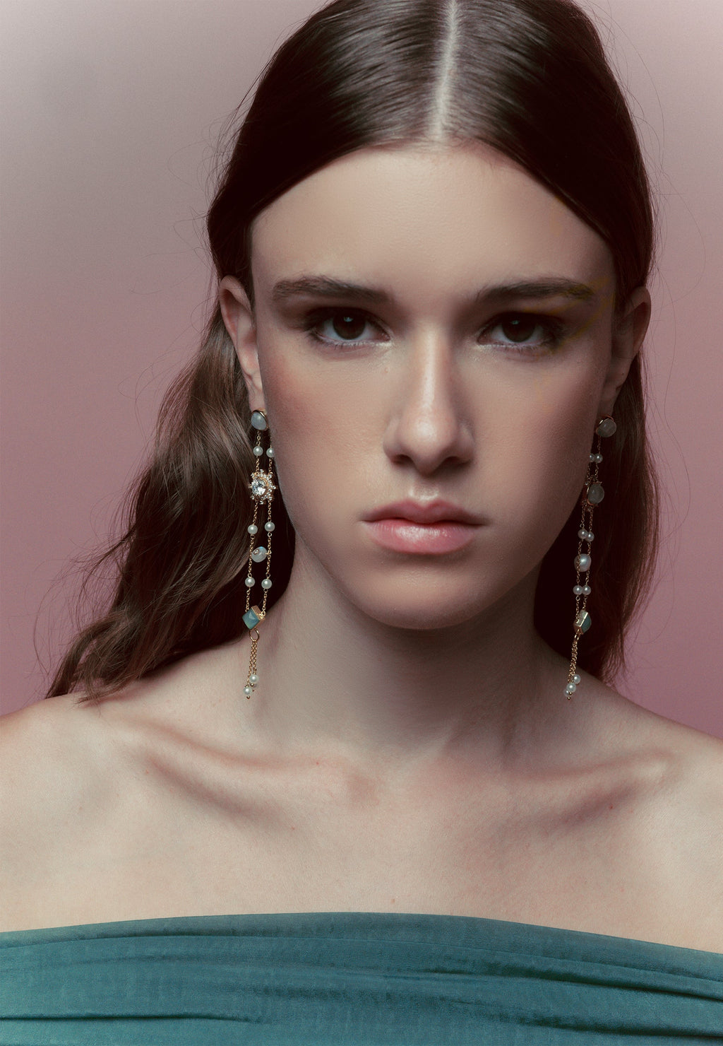 Pendientes Galatea Blancos