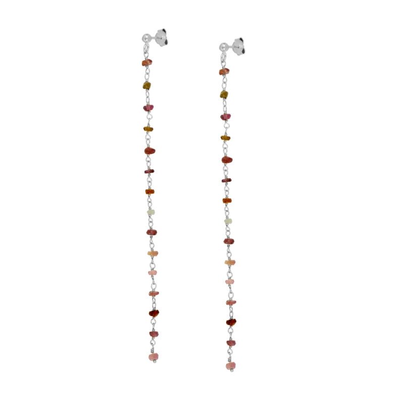 Pendientes Lily - Turmalina Multicolor