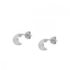 Pendientes Luna - Plata de Ley 925