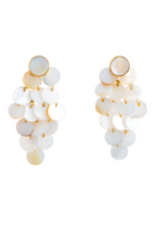 Pendientes Maldives Blanco
