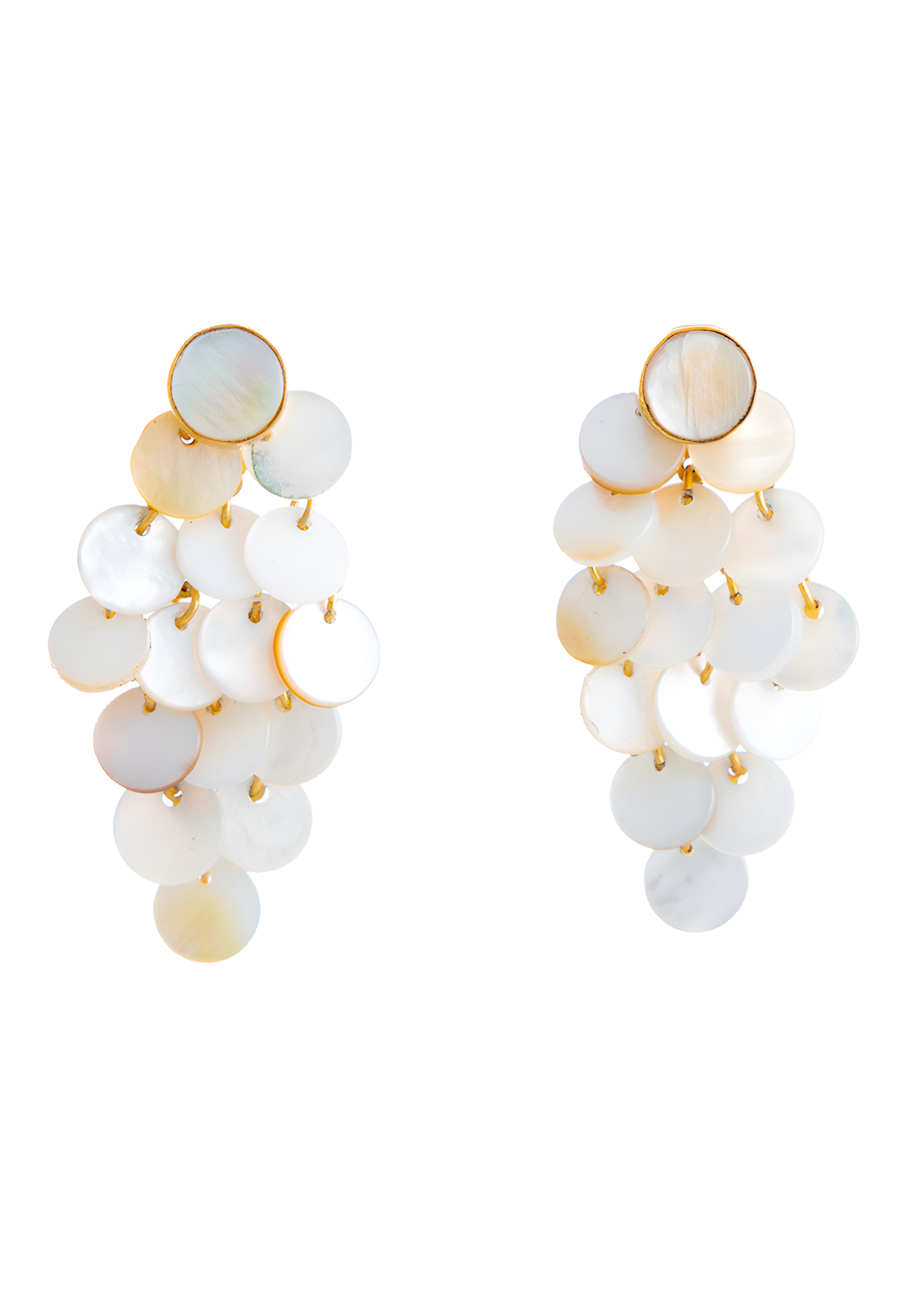 Pendientes Maldives Blanco