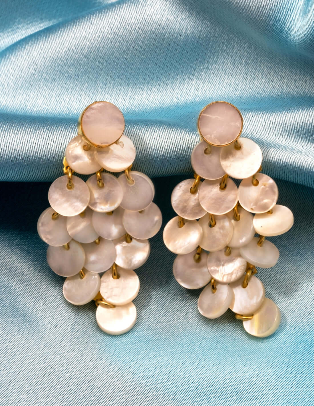 Pendientes Maldives Blanco