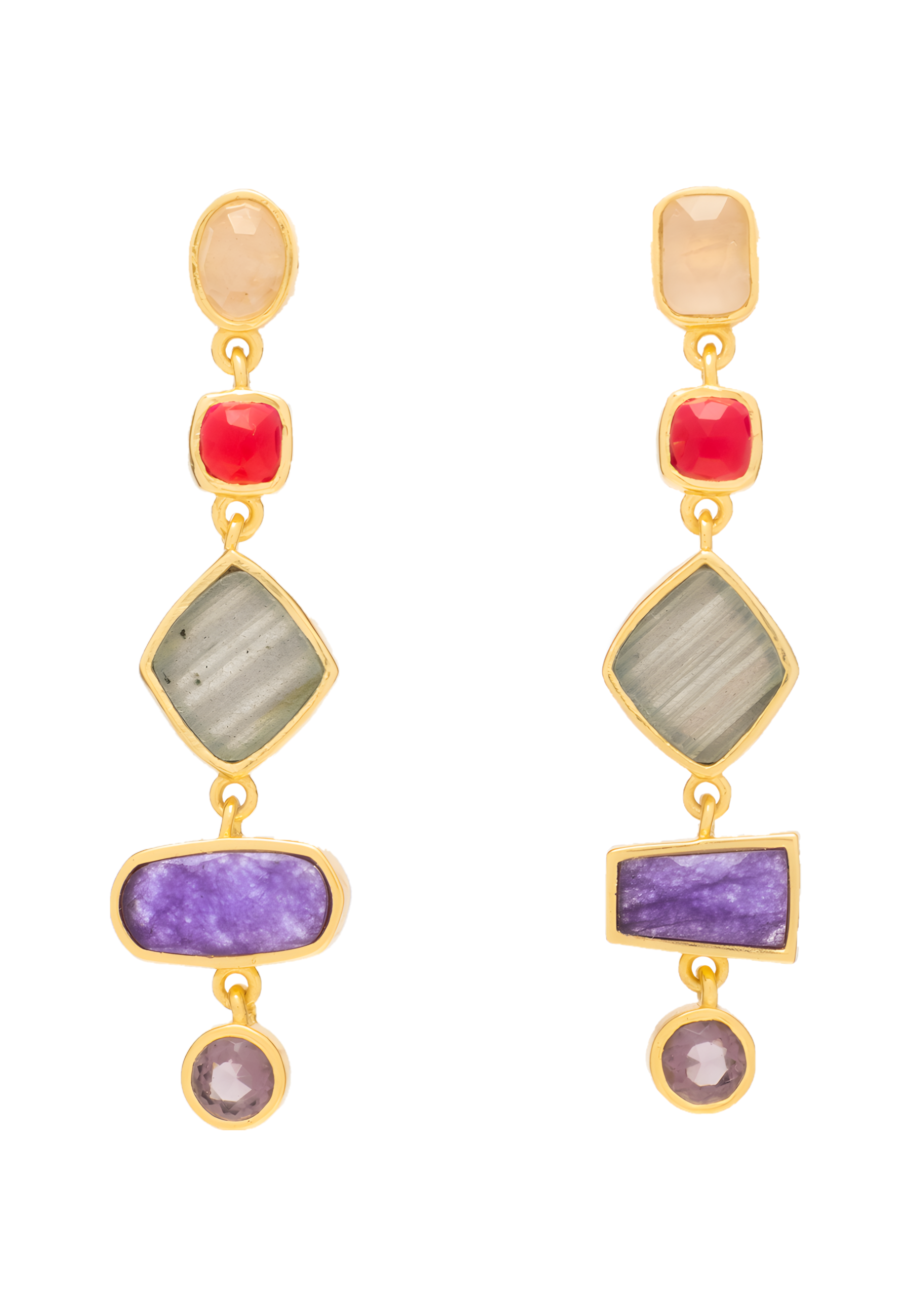 Pendientes Thelma Malva