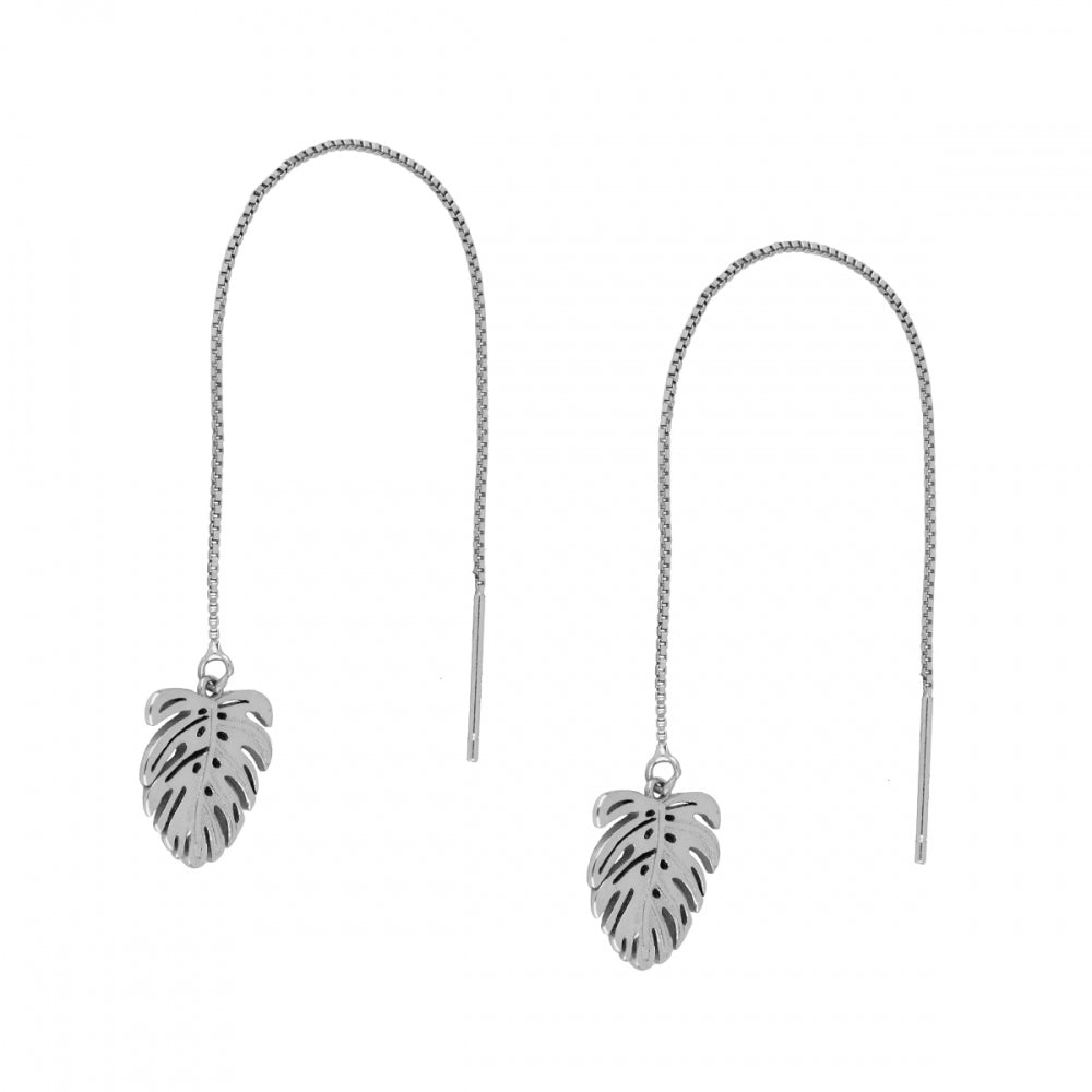 Pendientes 'Monstera'