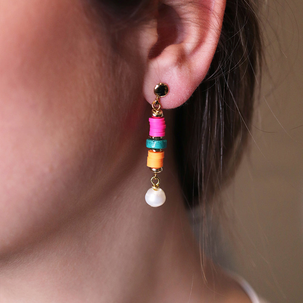 Pendientes NANUK flúor