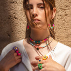 Pendientes NANUK flúor