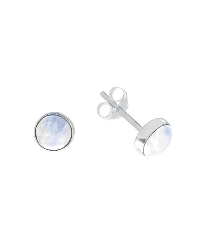 Pendientes 'Nüwa' Piedra de Luna y Plata de Ley 925