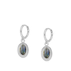 Pendientes 'Ovale' de Labradorita