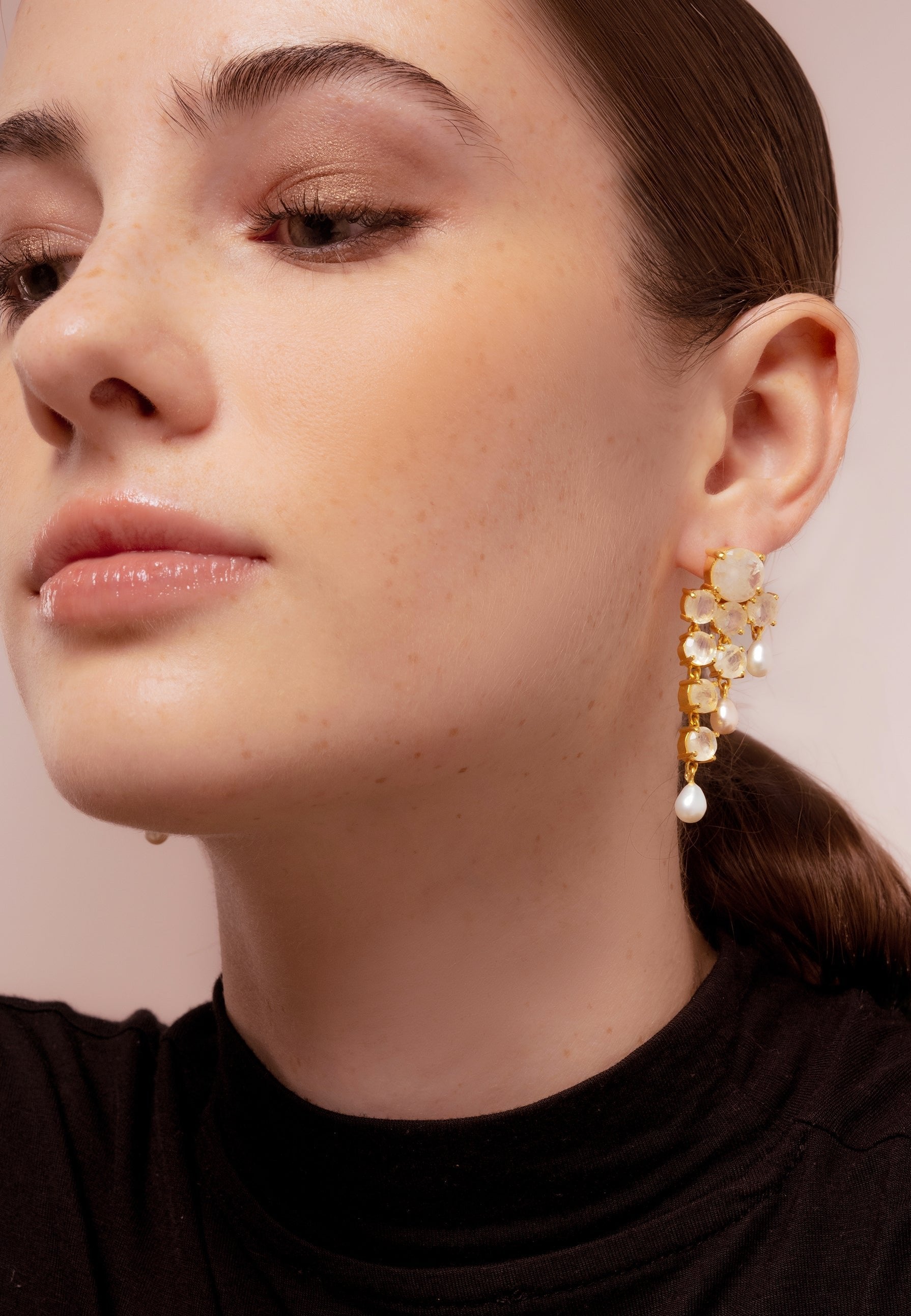 Pendientes Adoration Perlas