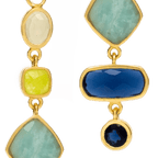 Pendientes Thelma Azul