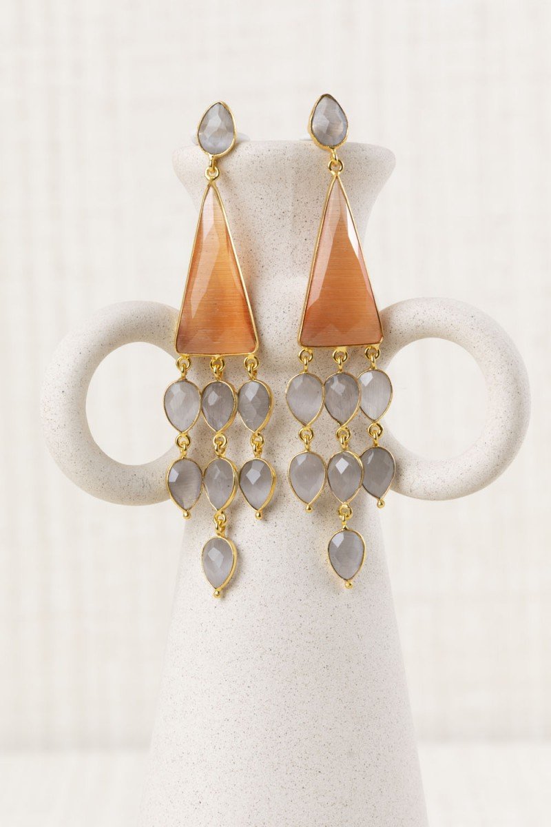 PENDIENTES PIEDRAS COLGANTES