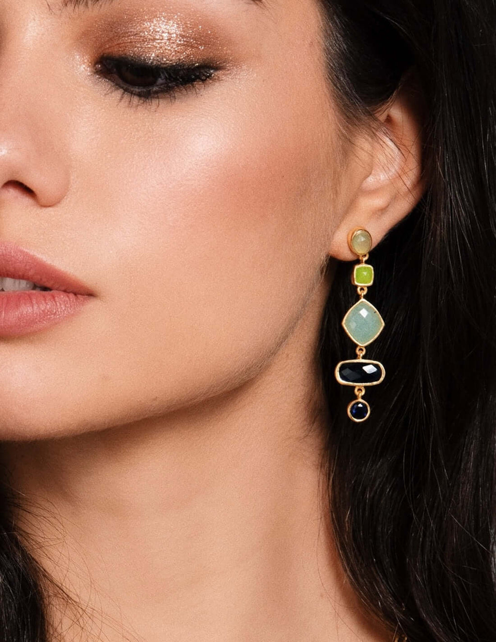 Pendientes Thelma Azul
