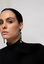 Pendientes Clemence Plata