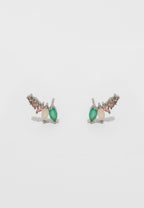 Pendientes Trepadores Plata Siva