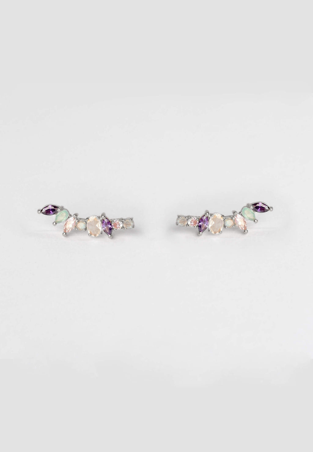 Pendientes Trepadores Plata Irina