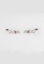 Pendientes Trepadores Plata Irina