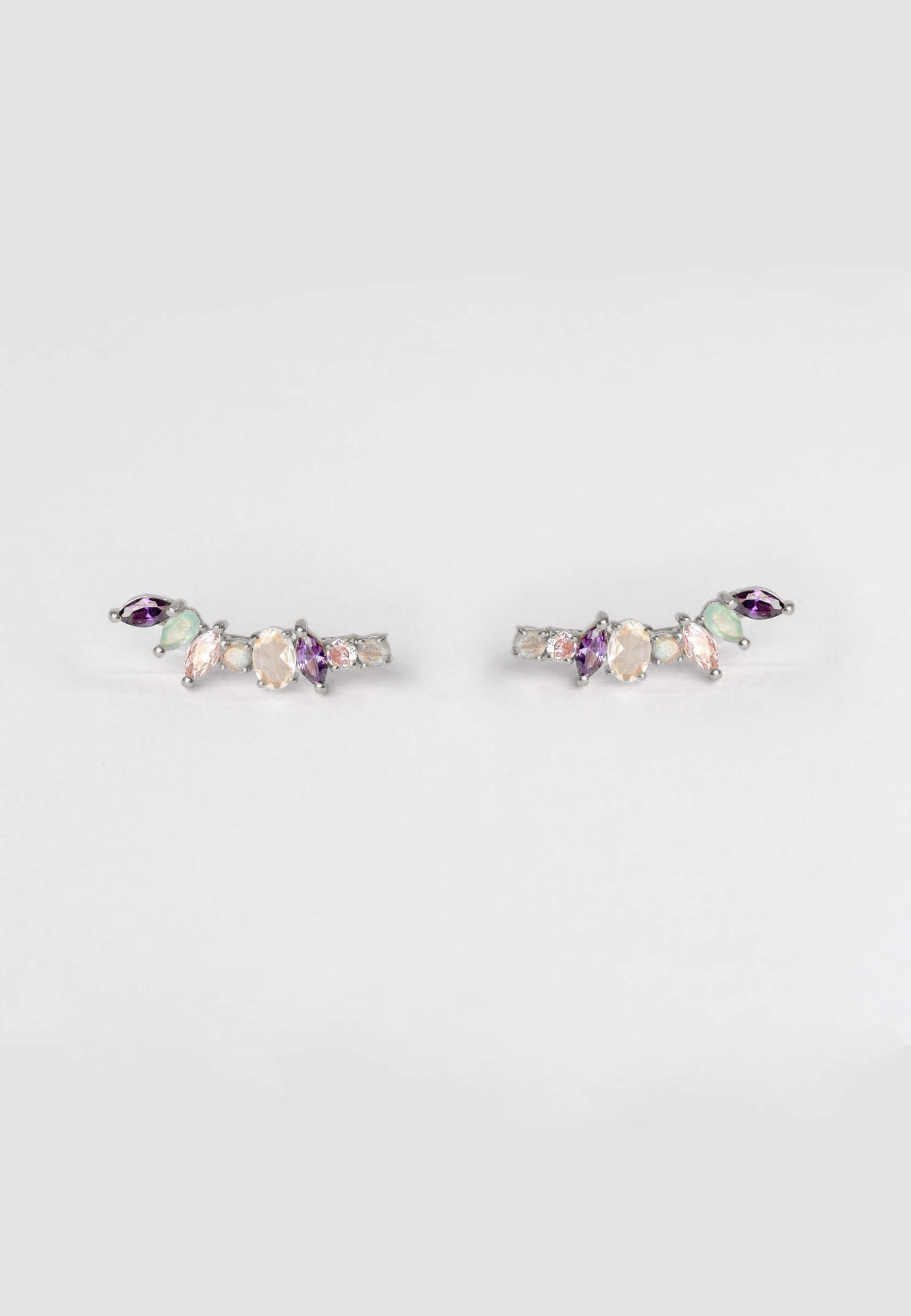 Pendientes Trepadores Plata Irina
