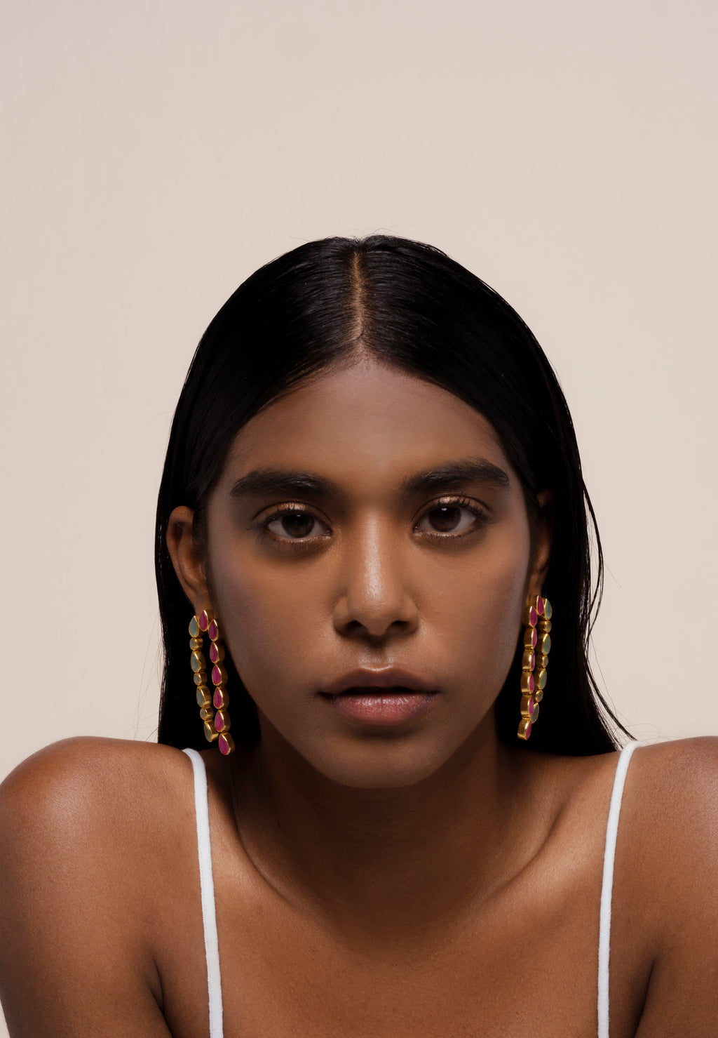 Pendientes Samsara Aguamarina
