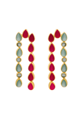 Pendientes Samsara Aguamarina