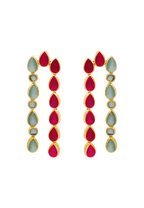 Pendientes Samsara Aguamarina