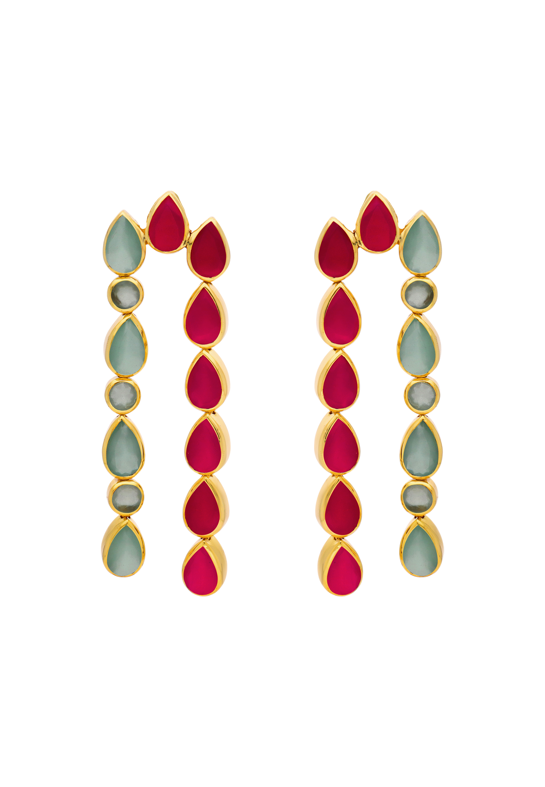 Pendientes Samsara Aguamarina