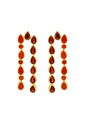 Pendientes Samsara Granate