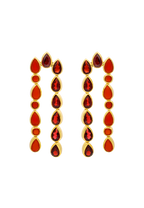 Pendientes Samsara Granate