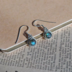 Pendientes 'Saule' de Labradorita y Plata de Ley 925