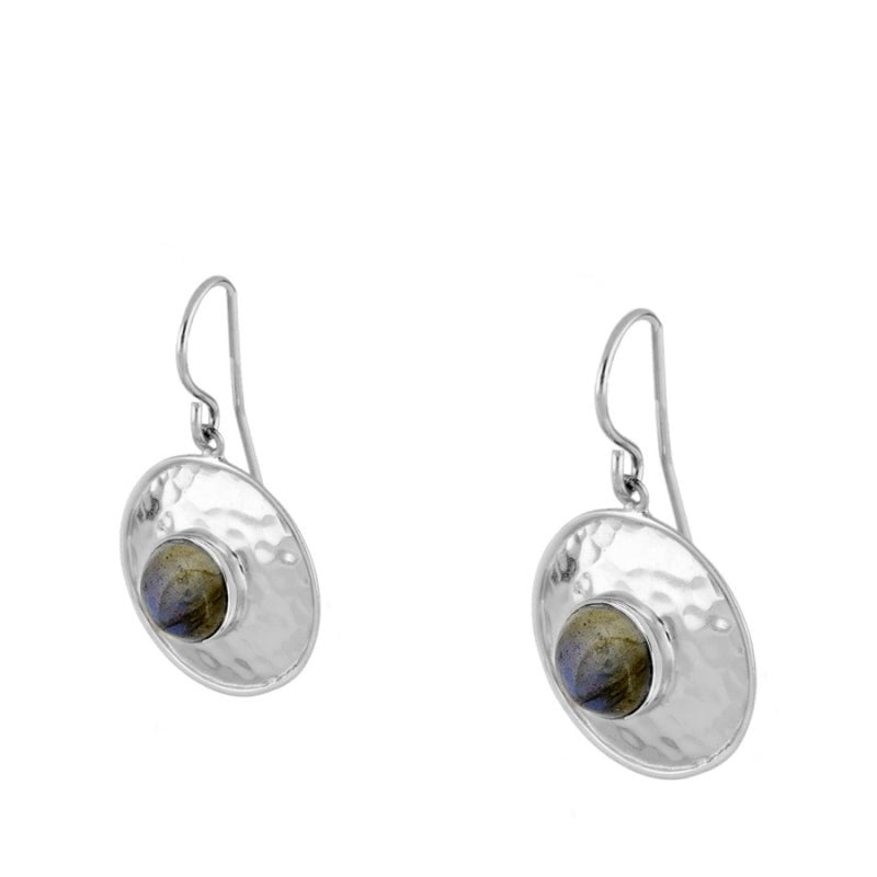 Pendientes 'Scarlett' de Labradorita