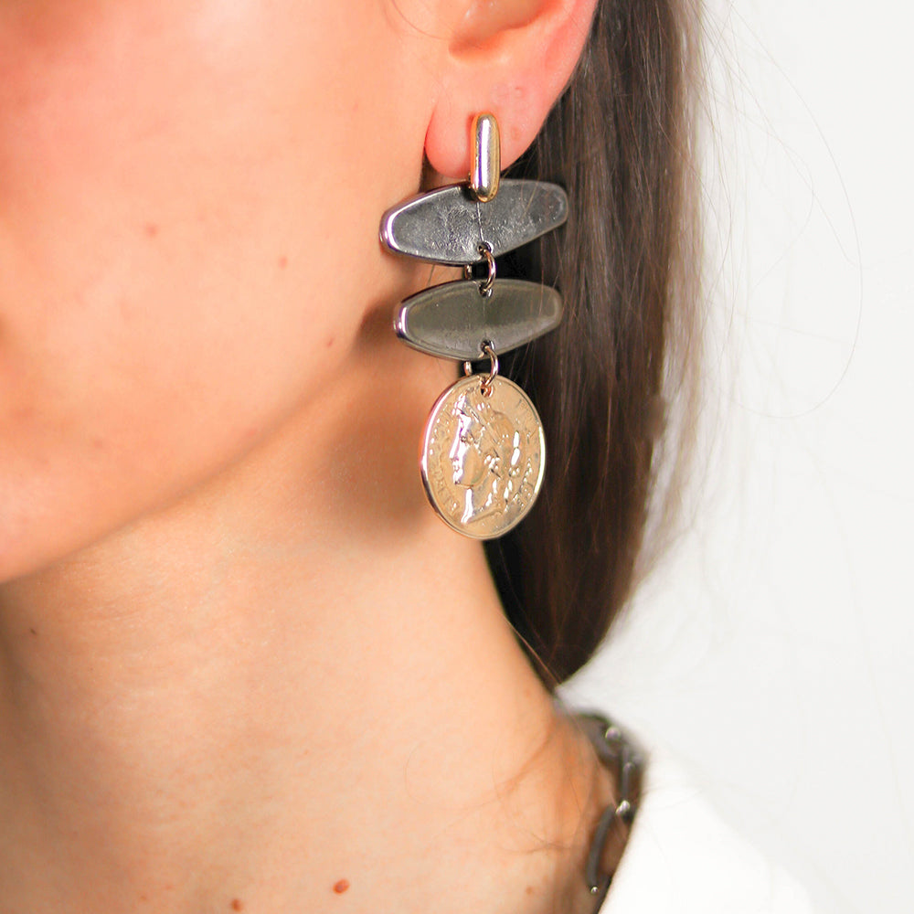 Pendientes TESSABIT Moneda