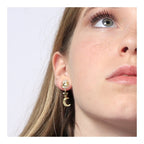 Pendientes "The Moon and The Sun"