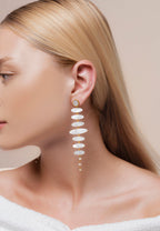 Pendientes Zenith Blanco